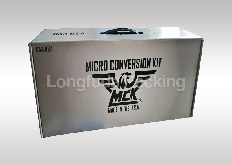 Electronic product packaging box