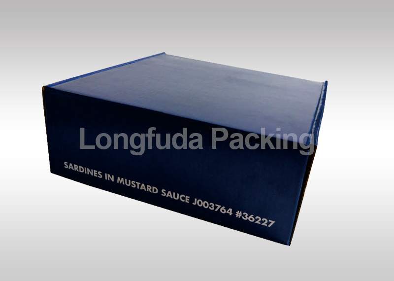 Aquatic product packaging box